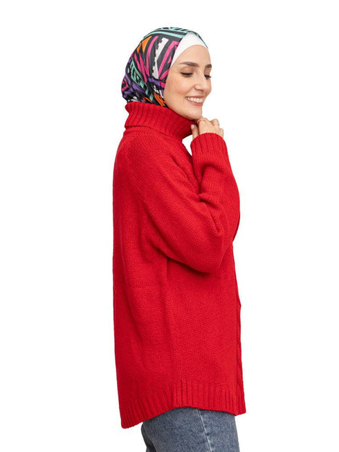 Racing Red C - Plexus Pullover - Khotwh
